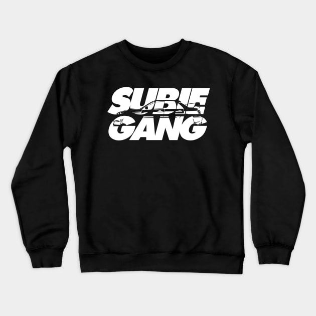 SUBIE!!!GANK!!! Crewneck Sweatshirt by melsa